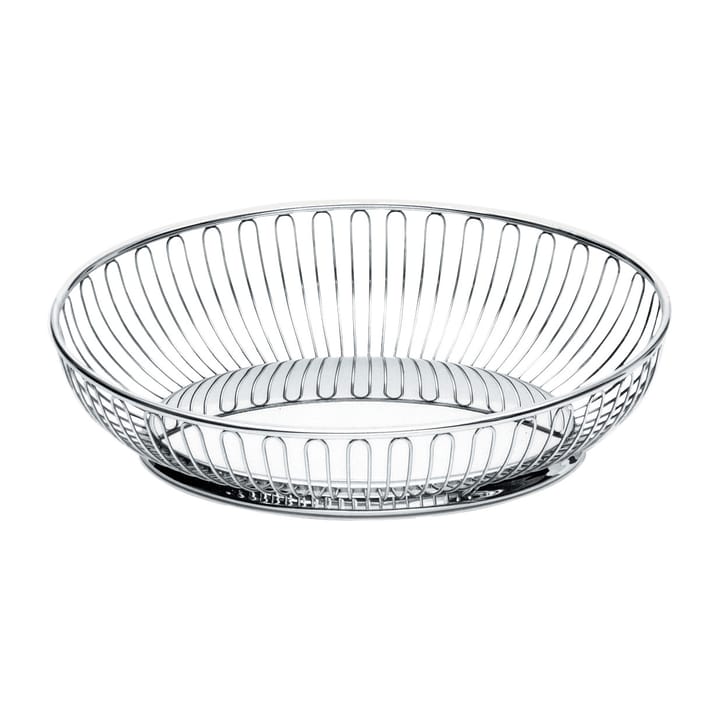 Alessi trådkurv oval 20x28 cm - Rustfrit stål - Alessi