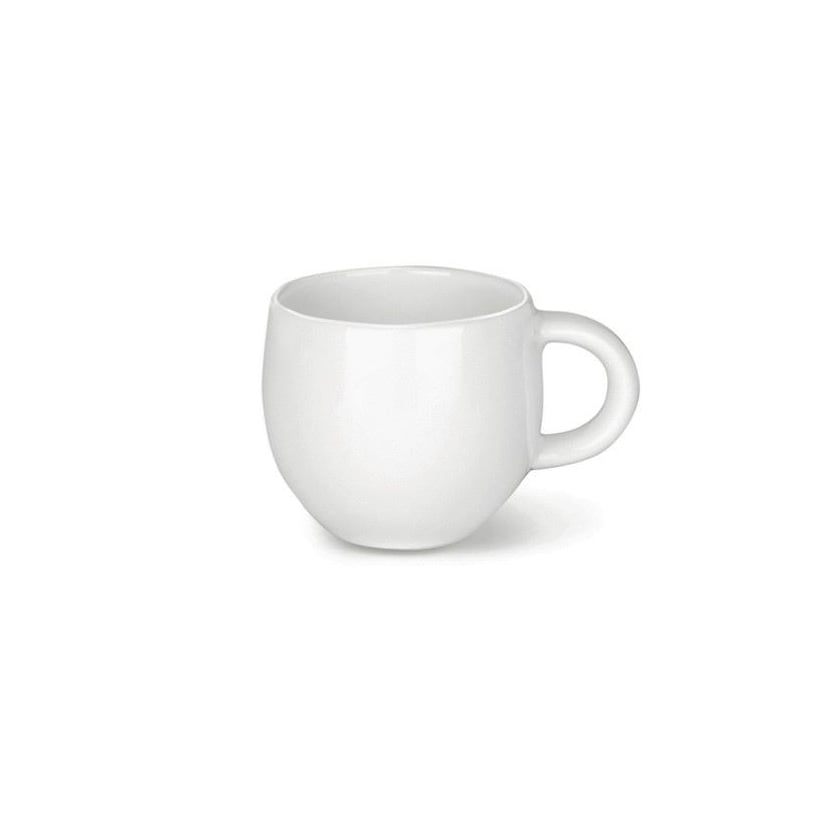 Alessi All-time mocha kaffekop 10 cl Hvid