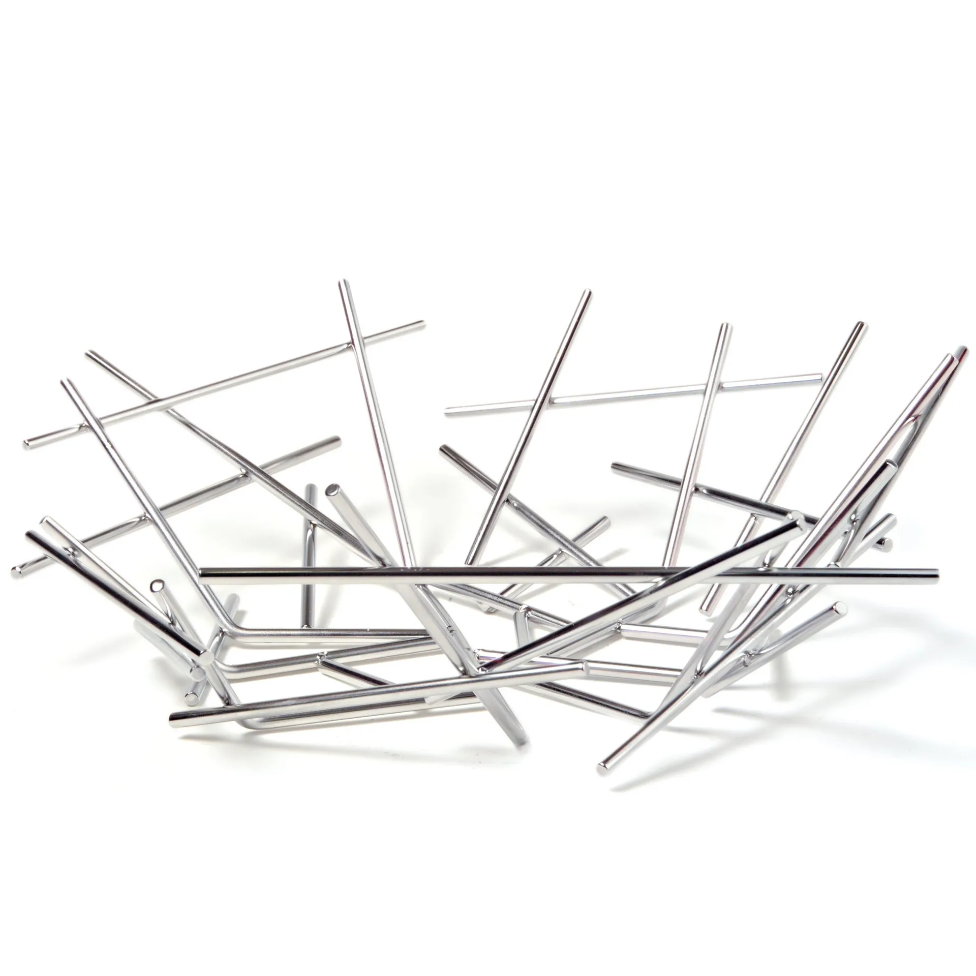 Blow up frugtkurv, rustfrit stål Alessi