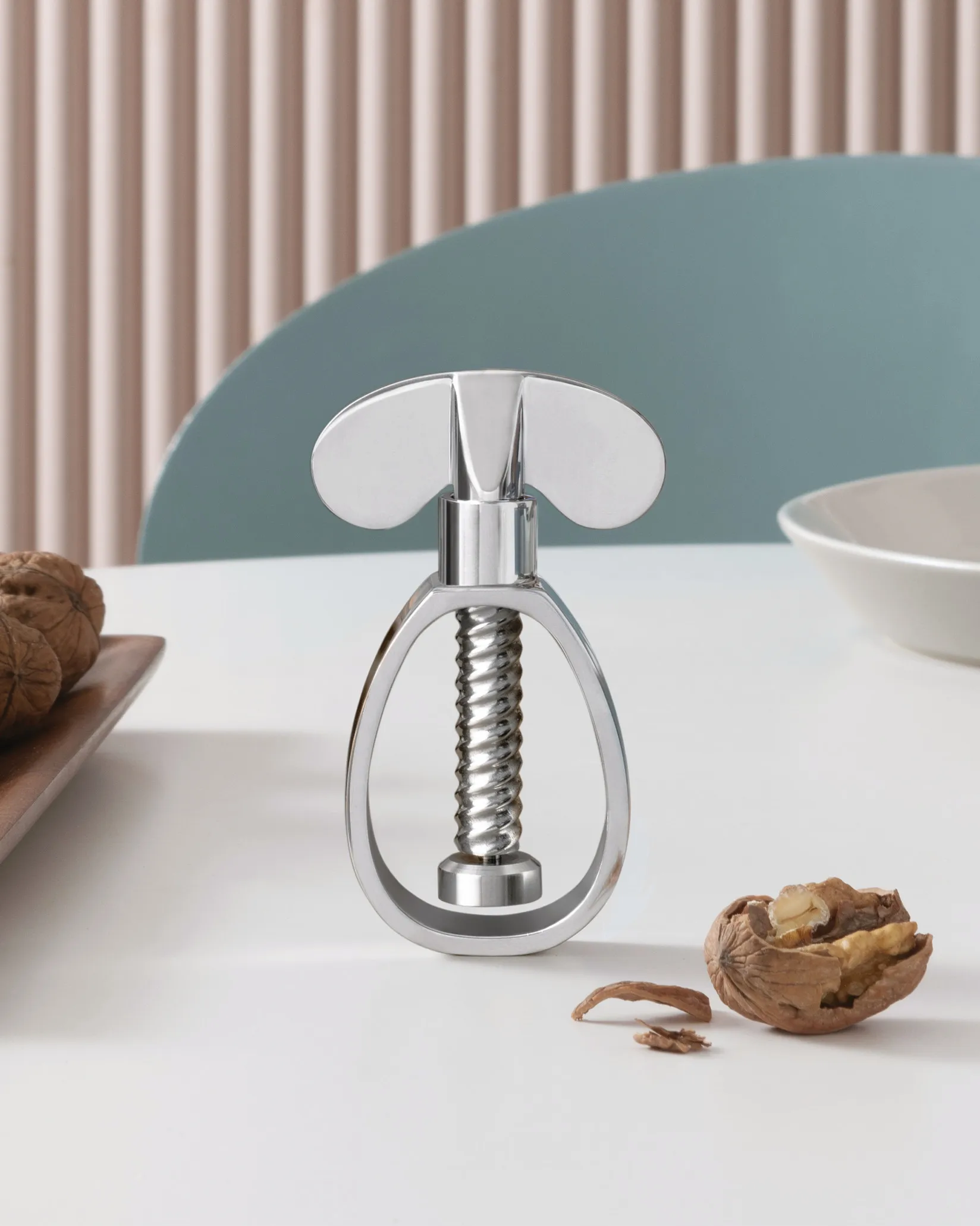 Farfalla nøddeknækker, Rustfrit stål Alessi
