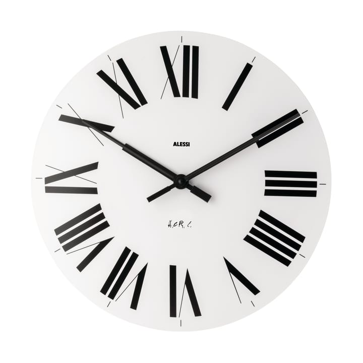 Firenze vægur Ø36 cm - Hvid - Alessi