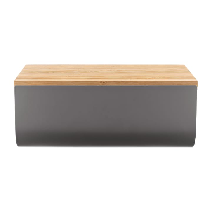 Mattina brødkasse 34 cm - Mørkegrå/Bambus - Alessi