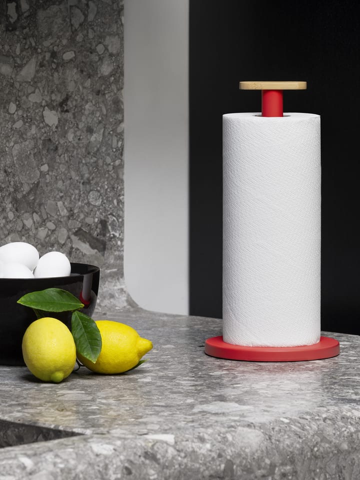 Mattina køkkenrulleholder, Rød Alessi