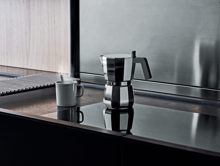 Moka espresso kaffebrygger, 3 kopper Alessi