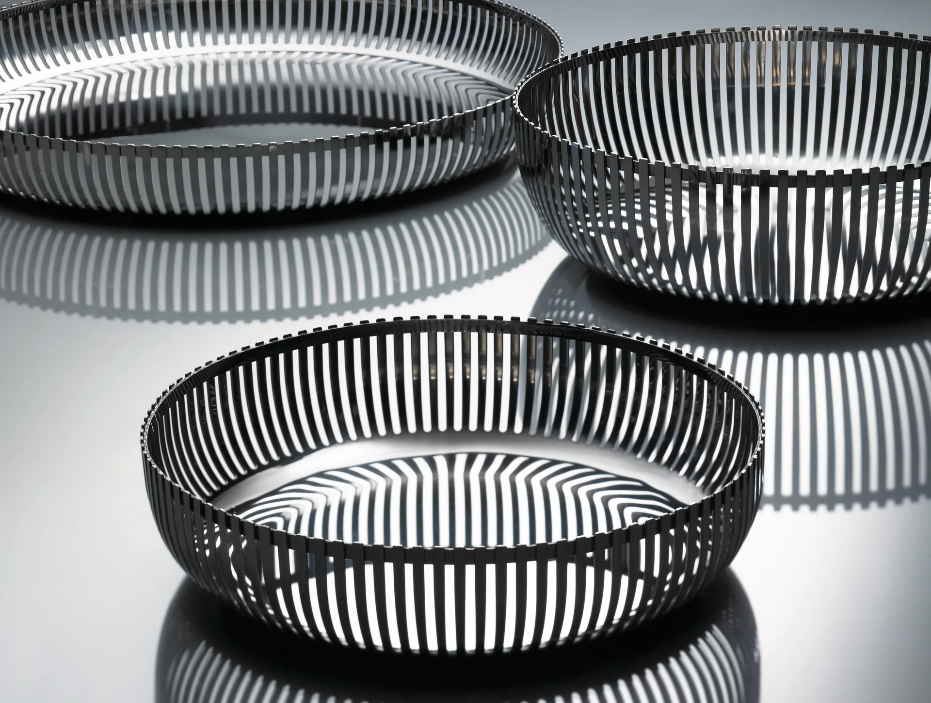 PCH02 kurv Ø20 cm, Rustfrit stål Alessi