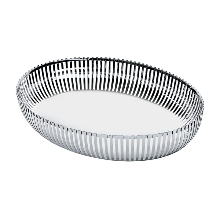 PCH06 kurv oval 20x26 cm - Rustfrit stål - Alessi