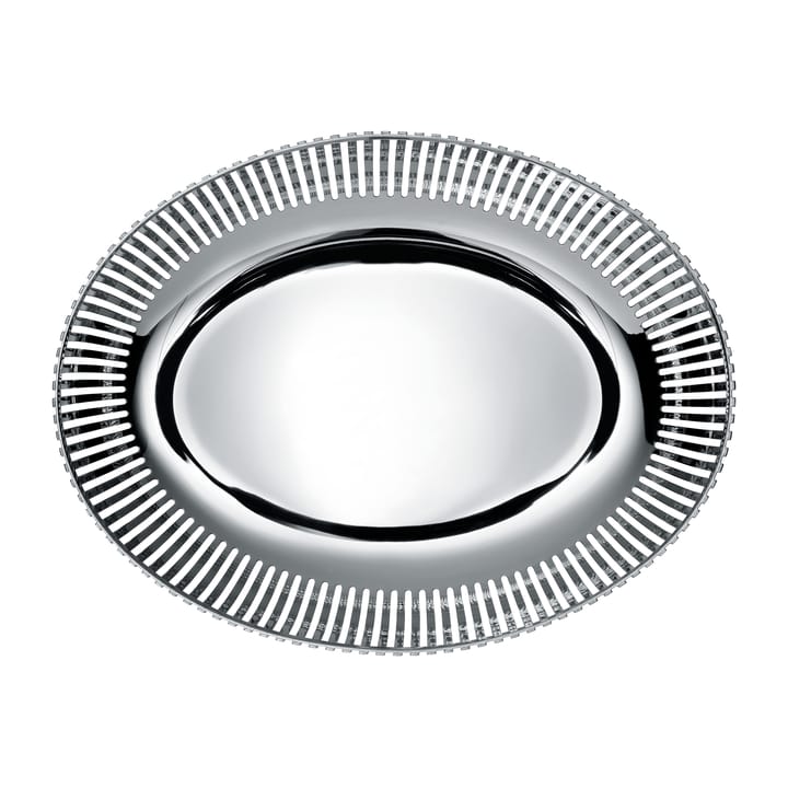 PCH06 kurv oval 20x26 cm, Rustfrit stål Alessi