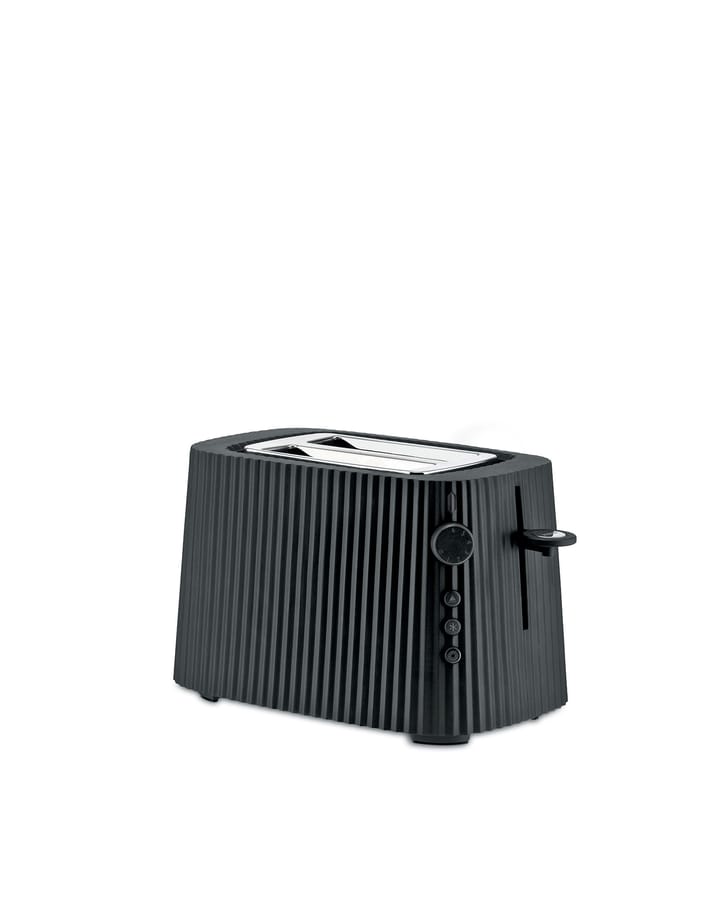 Plissé brødrister - Sort - Alessi