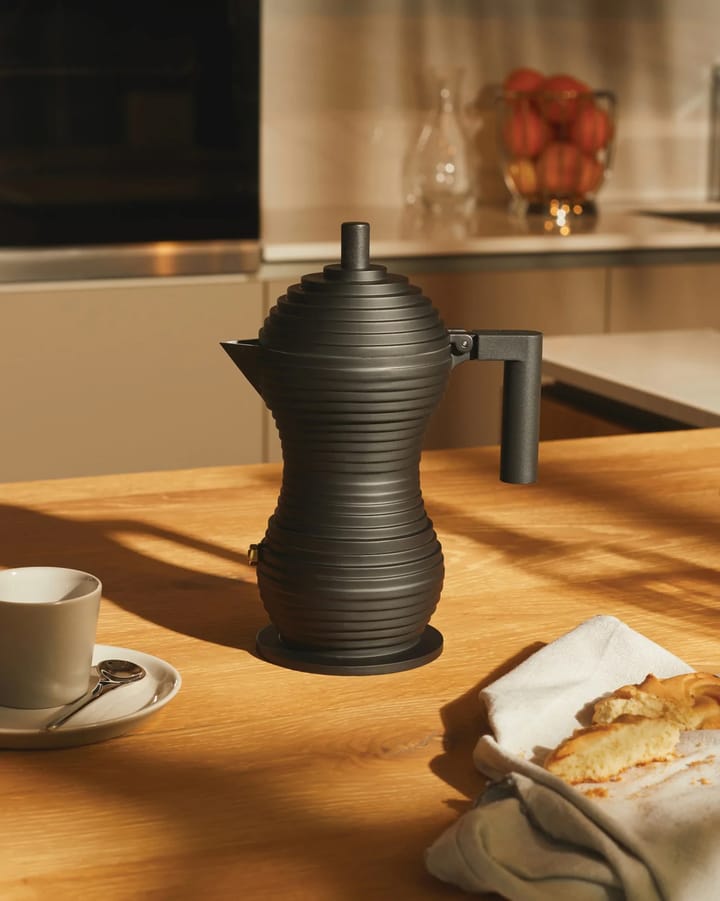 Pulcina espressomaskine sort, 15 cl Alessi