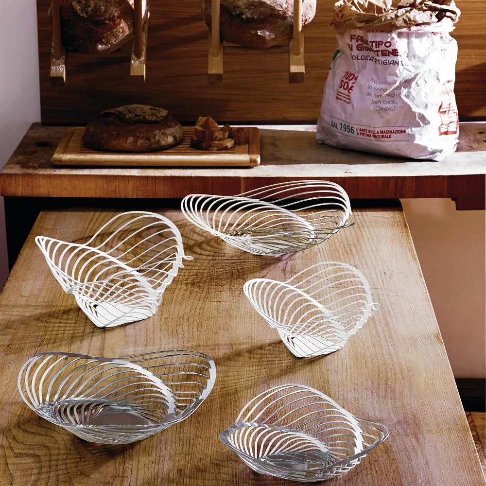 Trinity frugtskål, rustfrit stål Alessi