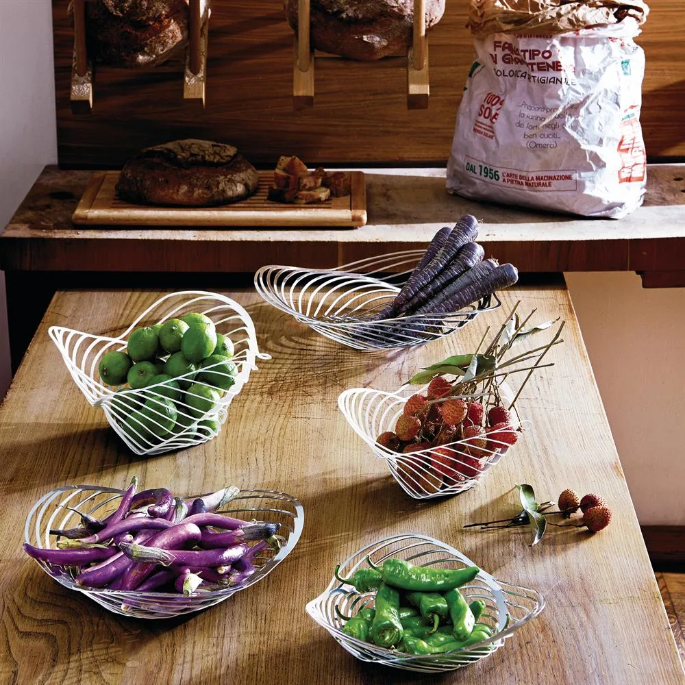 Trinity frugtskål, rustfrit stål Alessi