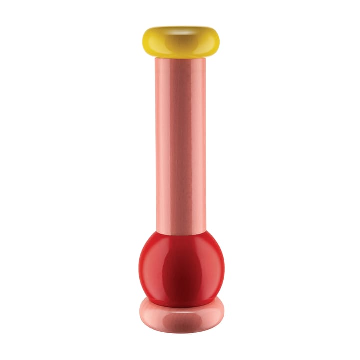 Twergi salt- og peberkværn 23 cm, Lyserød Alessi