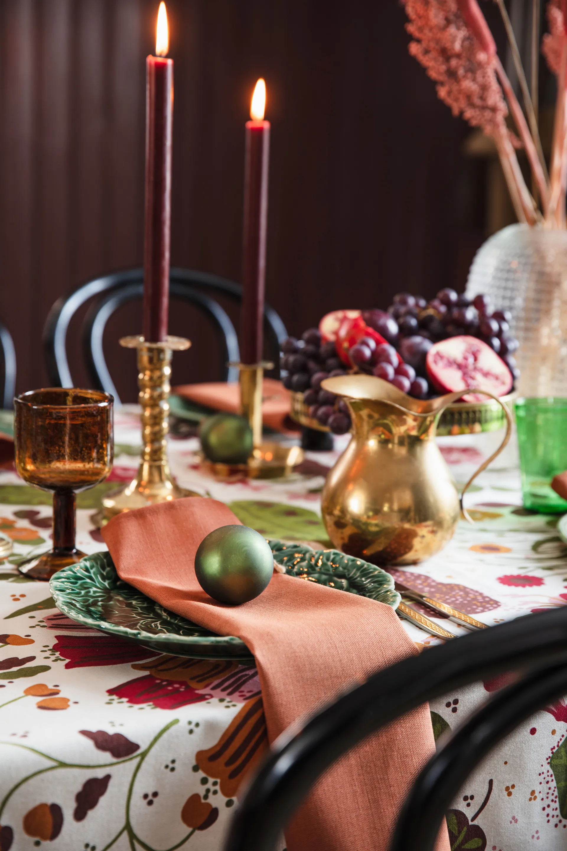 Ailanthus stof, Flerfarvet Almedahls