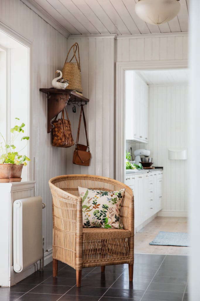 Ängsö pudebetræk 47x47 cm, Multi-beige Almedahls