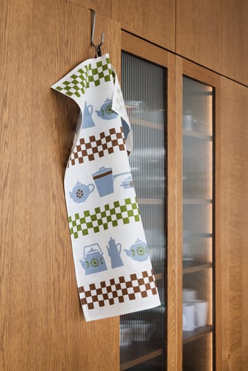 Grytskåpet viskestykke 47x70 cm - Multi-blå-grøn - Almedahls