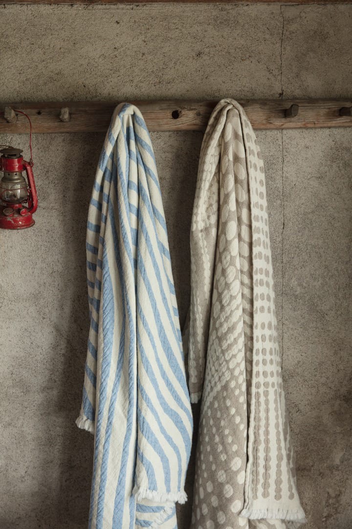 Havet plaid 120x170 cm, Blå-offwhite Almedahls