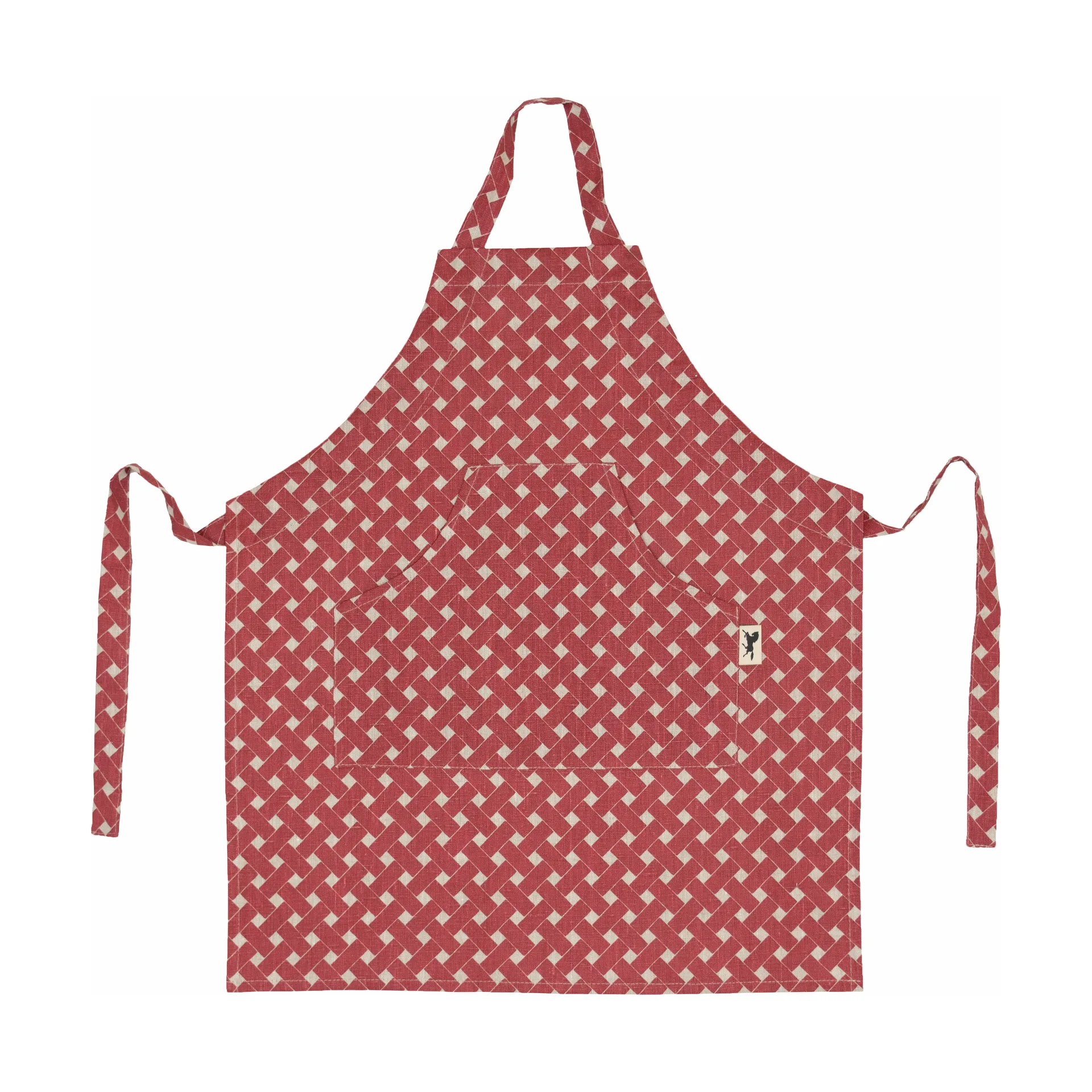 Korg forklæde barn, Rød Almedahls