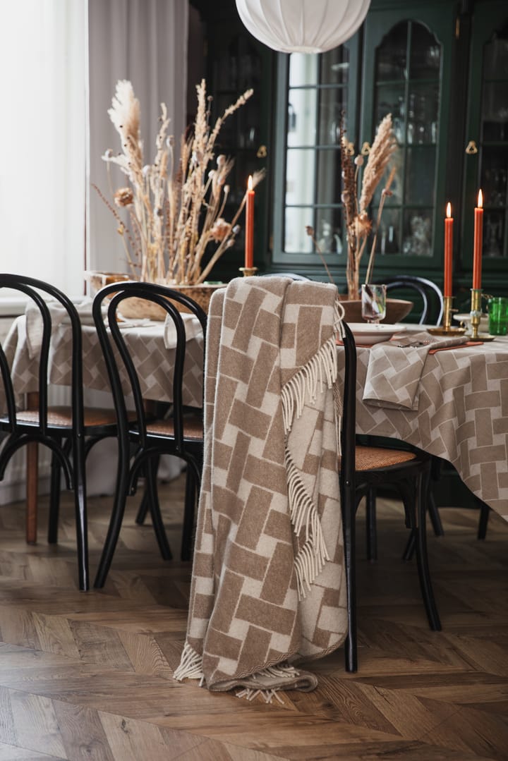 Korg XL serviet 45x45 cm 2-pak, Natur-taupe Almedahls