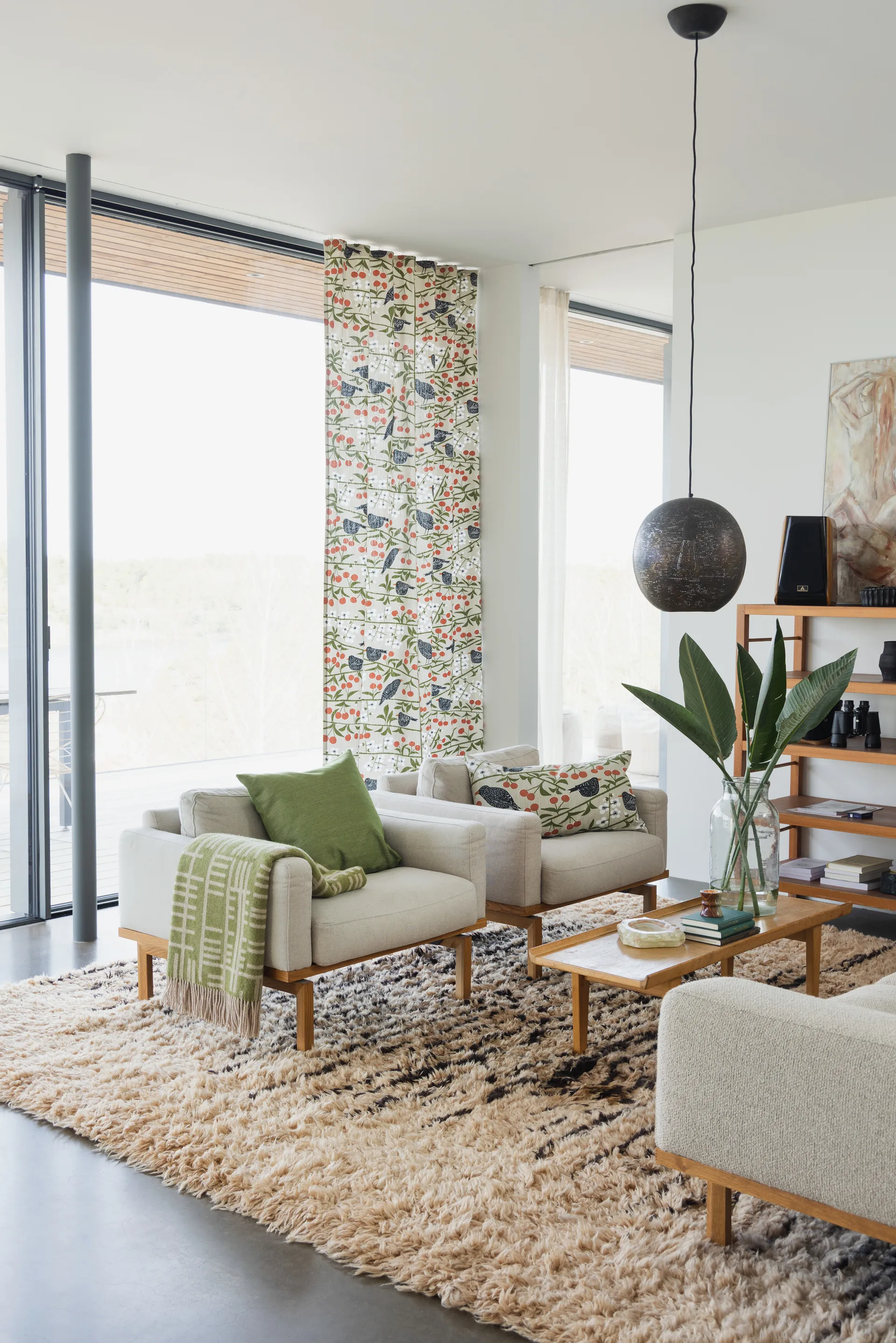 Körsbärsträdgården pudebetræk, Beige, 40 x 70 cm Almedahls