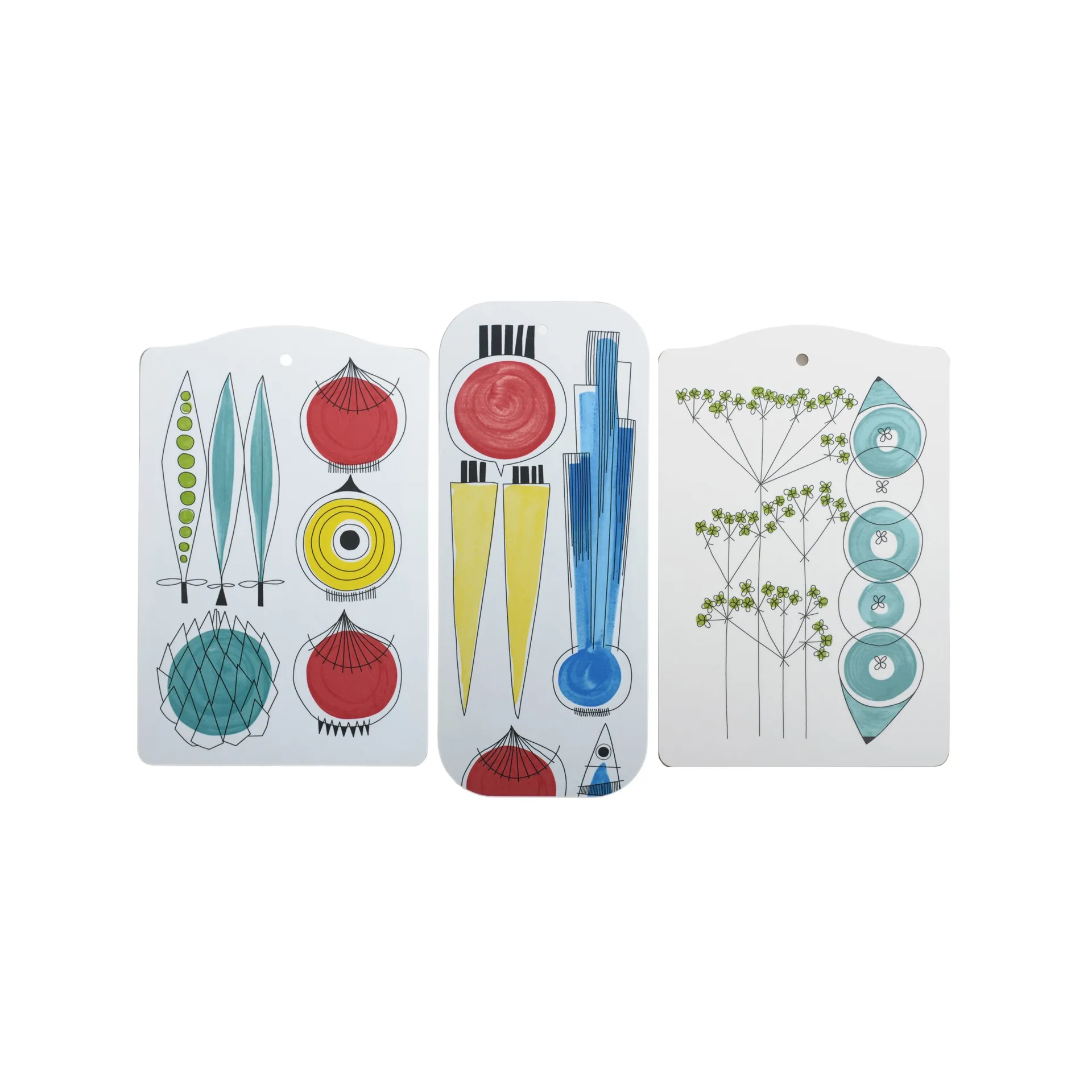 Picknick serveringsbræt løg, multi Almedahls