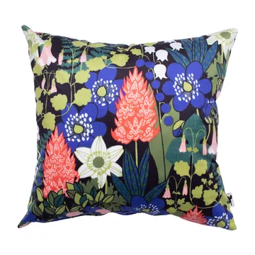 Skogen pudebetræk 50x50 cm - Sort/Multi - Almedahls