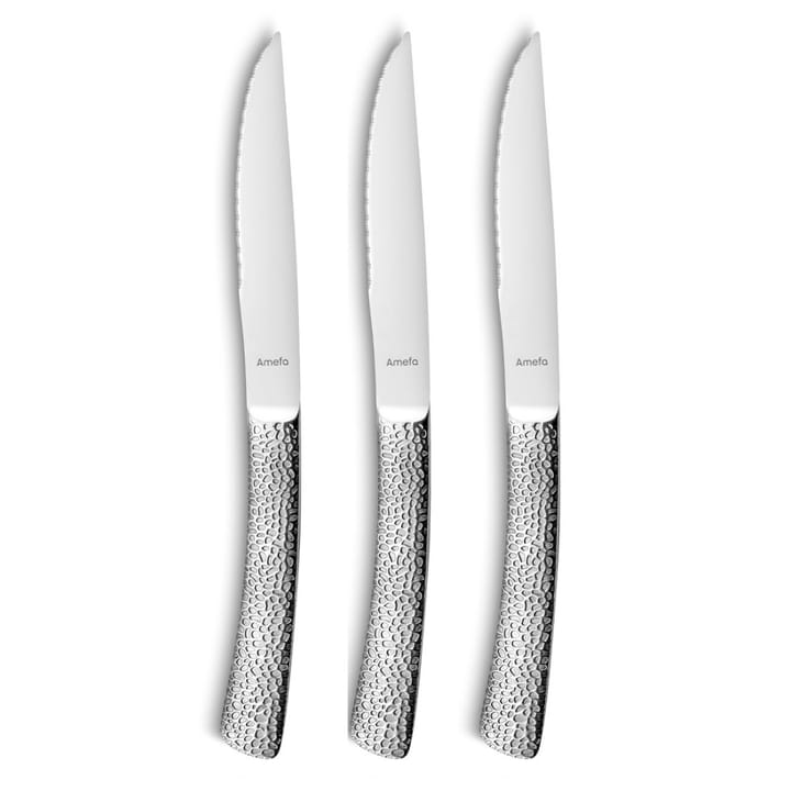 Bongo grillkniv 3-pak - Rustfrit stål - Amefa