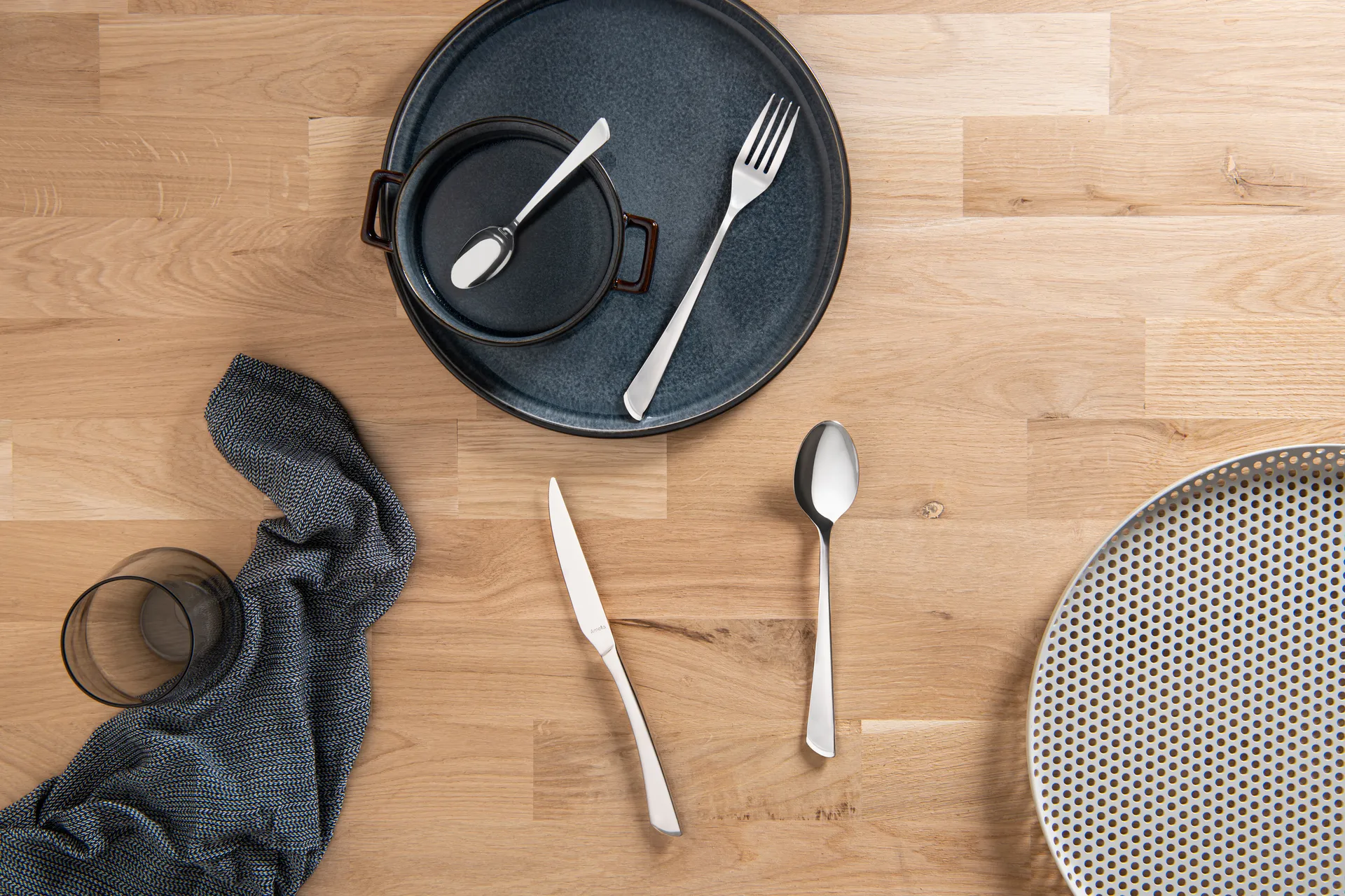 Juno bestiksæt 24 dele, Rustfrit stål Amefa