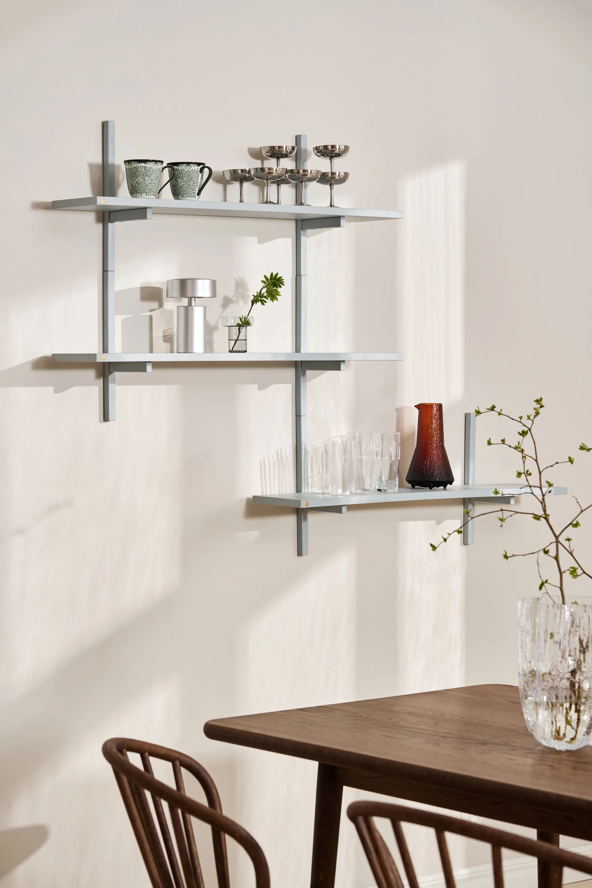 A-Light Shelf væghylde Special Edition, Grey blue 90x21x35 cm Andersen Furniture