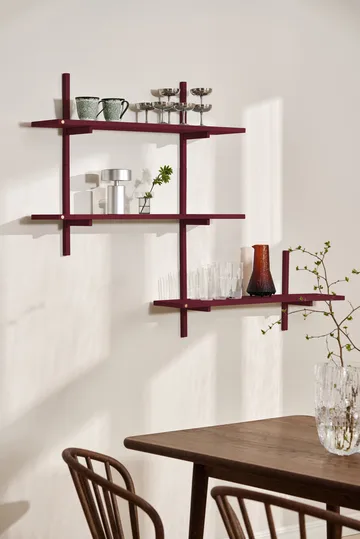 A-Light Shelf væghylde Special Edition - Wine red 90x21x35 cm - Andersen Furniture