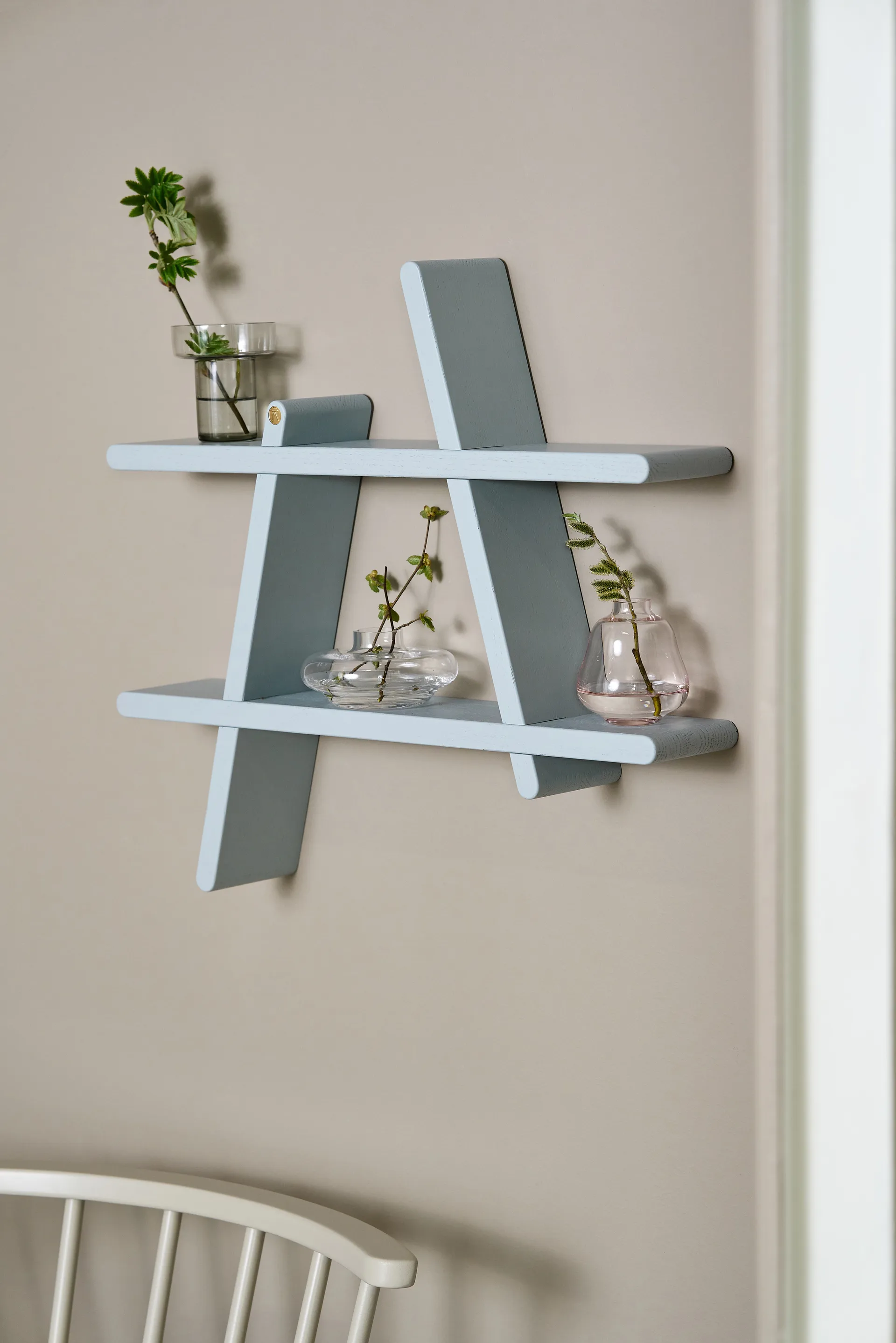 A-Shelf væghylde Special Edition, Grey blue M 52x9x46 cm Andersen Furniture