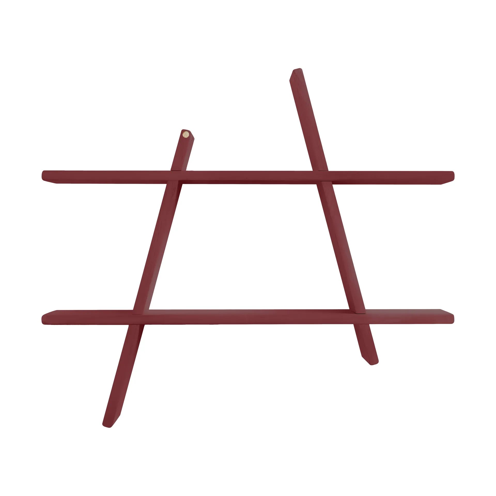 A-Shelf væghylde Special Edition, Wine red L 78x12x67 cm Andersen Furniture