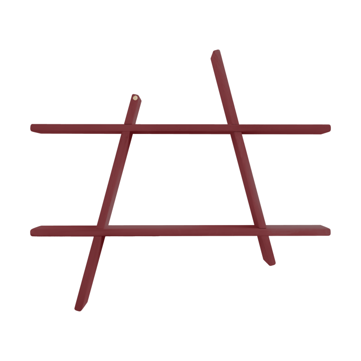 A-Shelf væghylde Special Edition - Wine red L 78x12x67 cm - Andersen Furniture