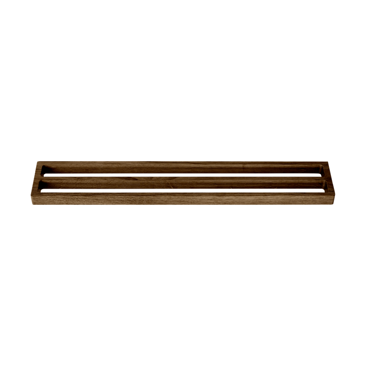 Andersen håndklædestang dobbelt 73,5 cm - Dark Stain Matt Lacquer Ash - Andersen Furniture