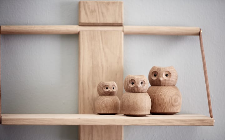 Andersen Owl træfigur Small - Oak - Andersen Furniture