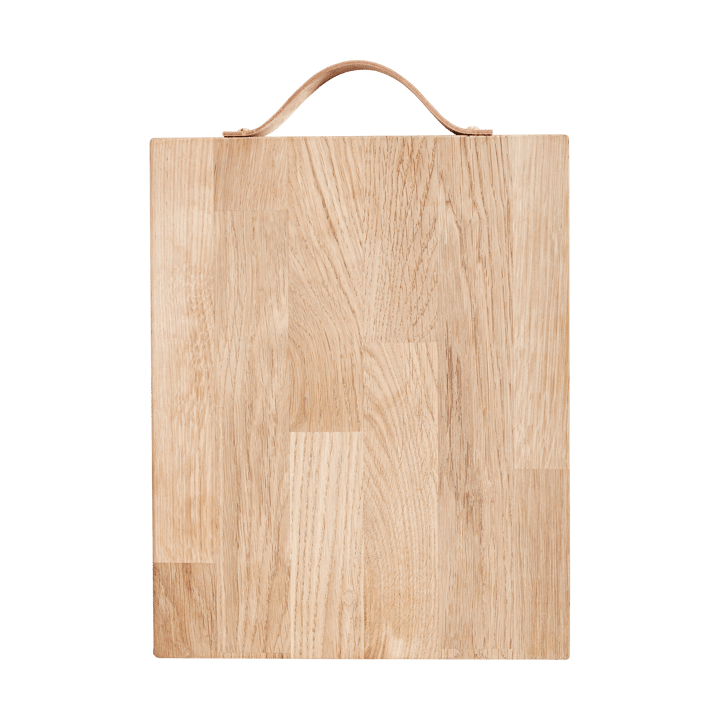 Andersen skærebræt med lædergreb Medium 24x30 cm, Oak Andersen Furniture