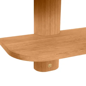 Bend væghylde - Oiled Nature Oak, 50x18x40 cm - Andersen Furniture