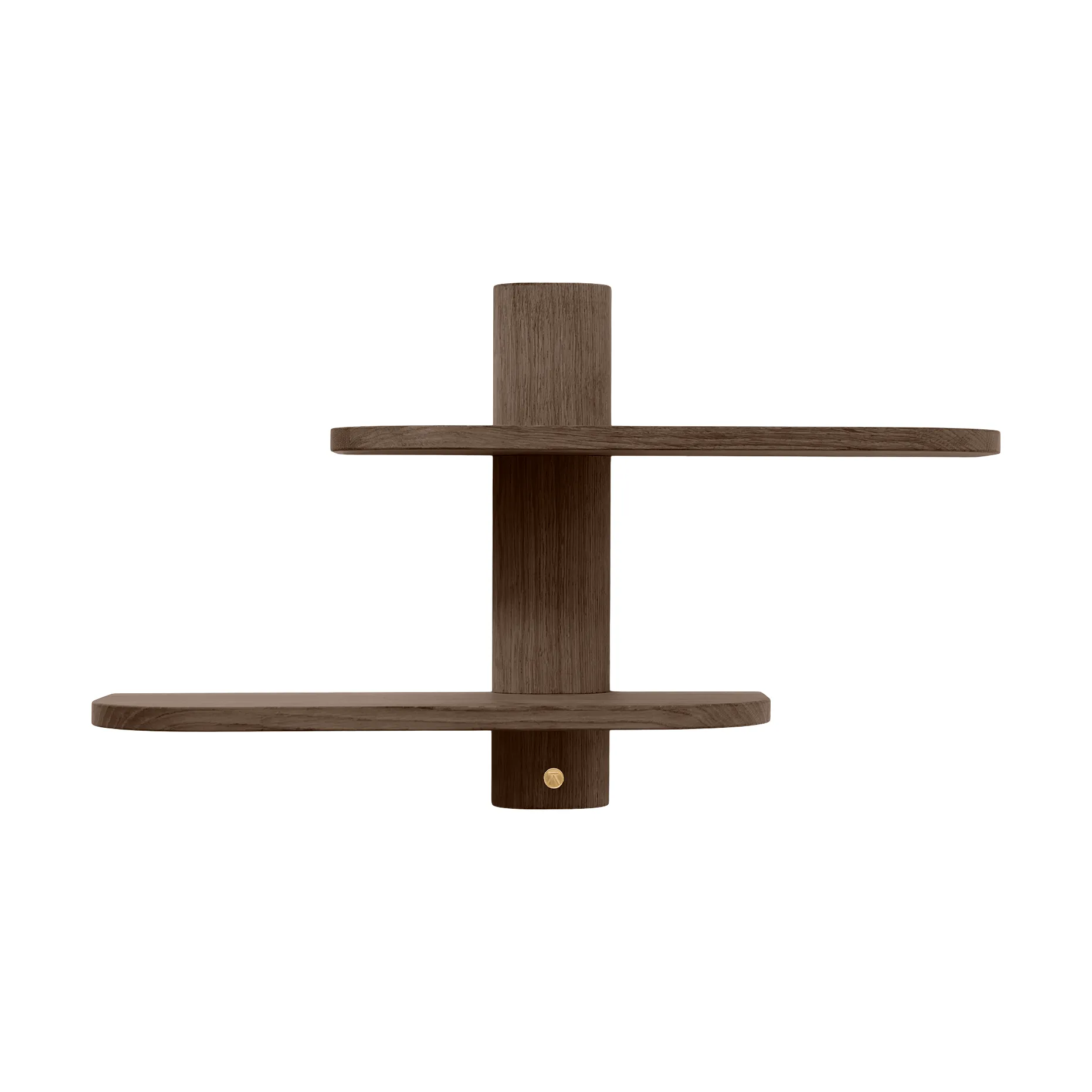 Bend væghylde, Smoked Oiled Oak, 50x18x40 cm Andersen Furniture