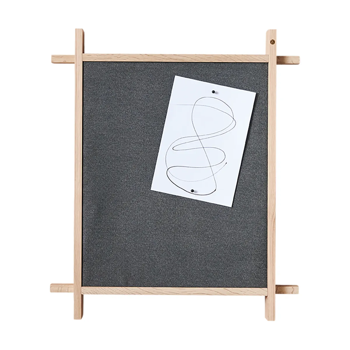 Collect opslagstavle Medium 64x74 cm, Oak Andersen Furniture