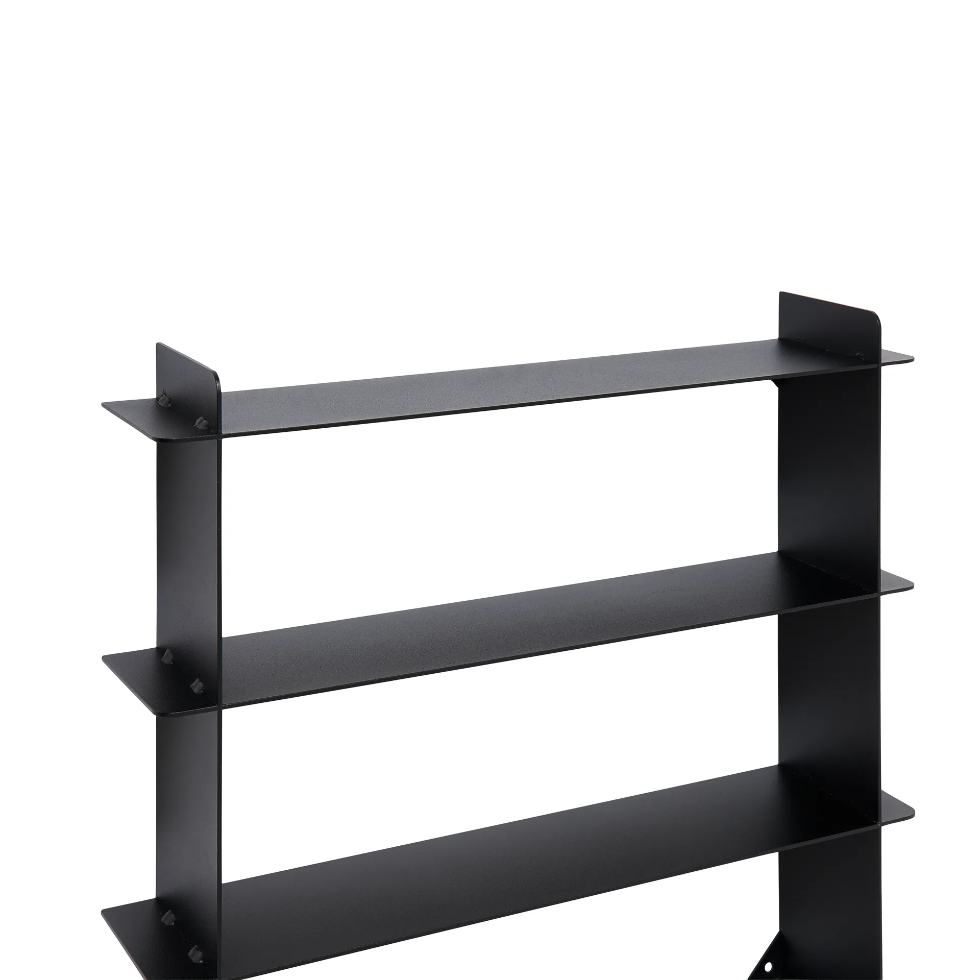 Division væghylde, Black steel, 45x45x10 cm Andersen Furniture