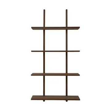 Essence væghylde - Smoked Oiled Oak, 70x25x140 cm - Andersen Furniture