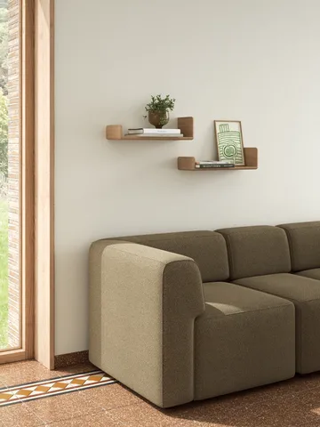 Level væghylde - Oak, 55x18x9 cm - Andersen Furniture