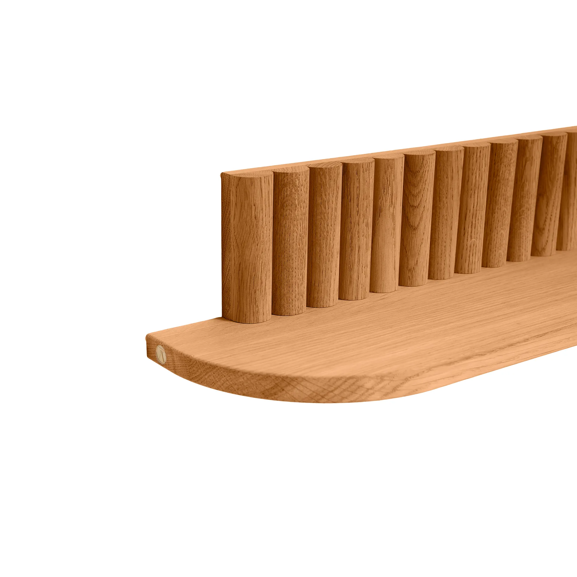 Pillar væghylde, Oiled Nature Oak, 78x15x12 cm Andersen Furniture