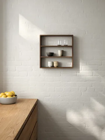 Sector væghylde - Smoked Oiled Oak, 50x50x10 cm - Andersen Furniture
