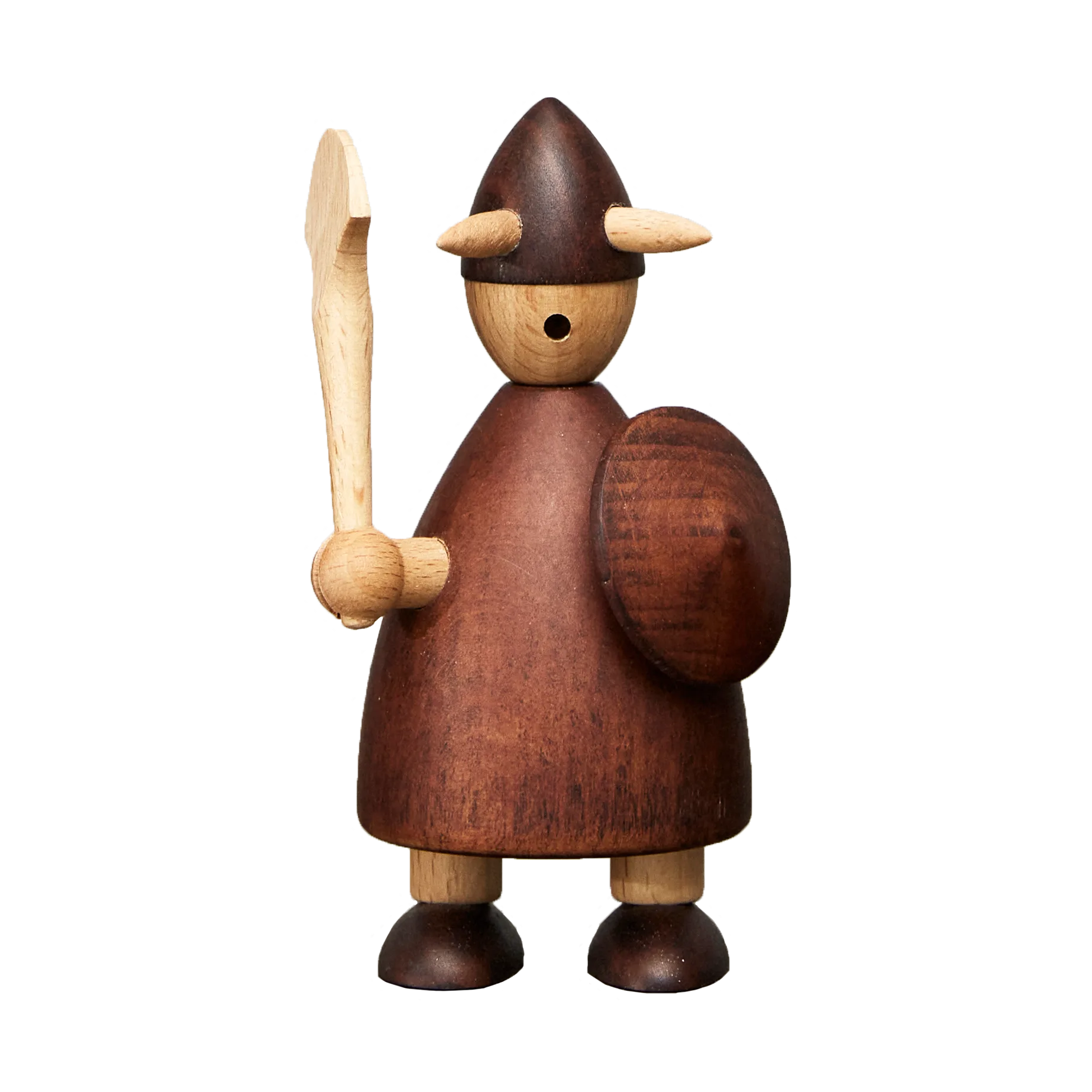 The vikings of Denmark træfigur Medium, Stained beech Andersen Furniture