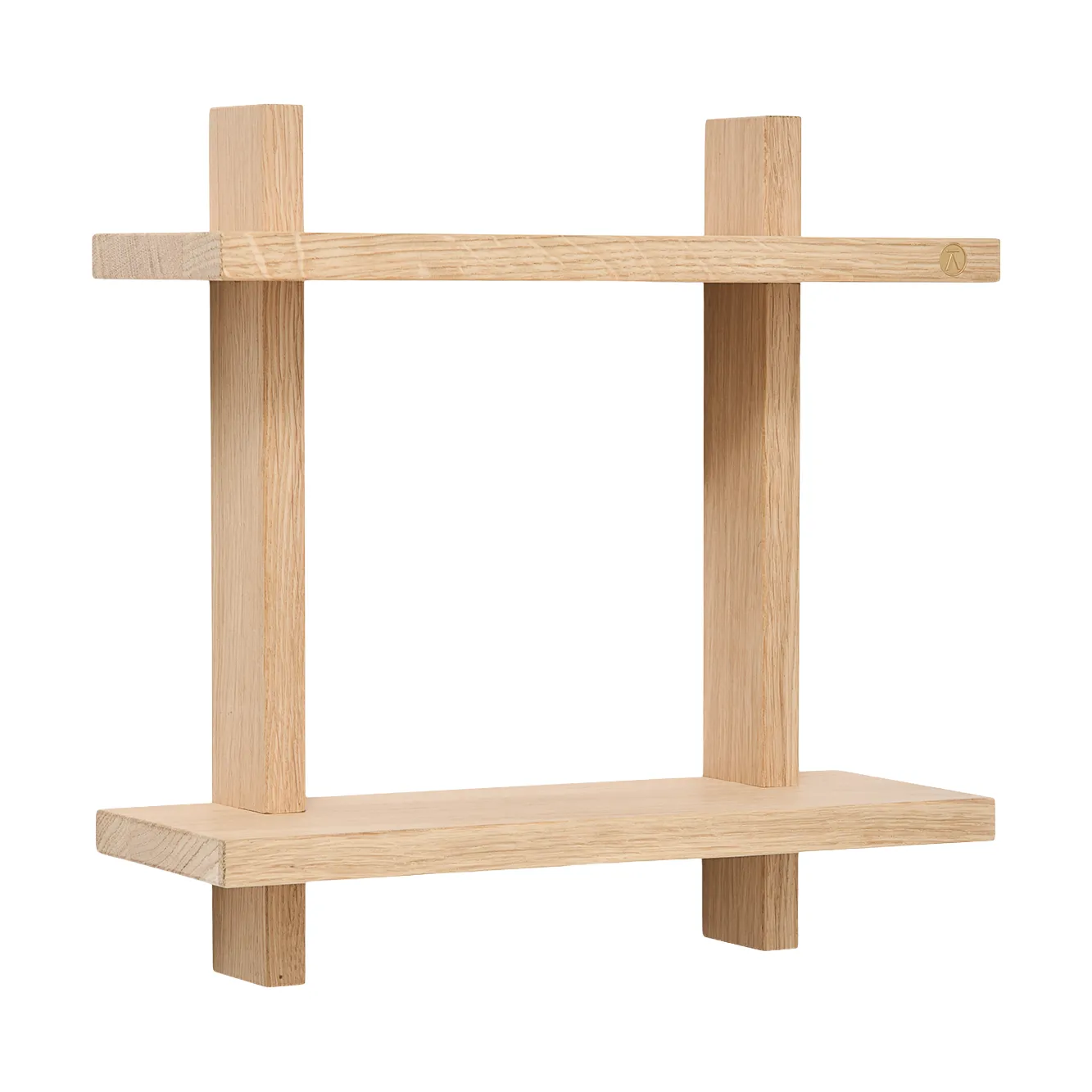 Treat væghylde dobbelt, Oak, 34x12x34 cm Andersen Furniture