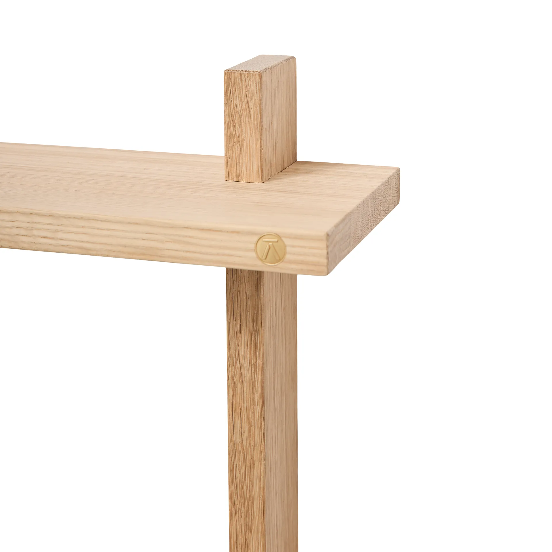 Treat væghylde dobbelt, Oak, 34x12x34 cm Andersen Furniture
