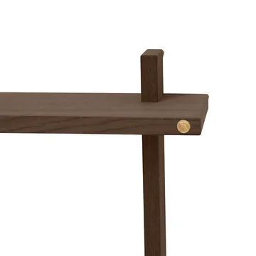 Treat væghylde dobbelt - Smoked Oiled Oak, 50x12x50 cm - Andersen Furniture