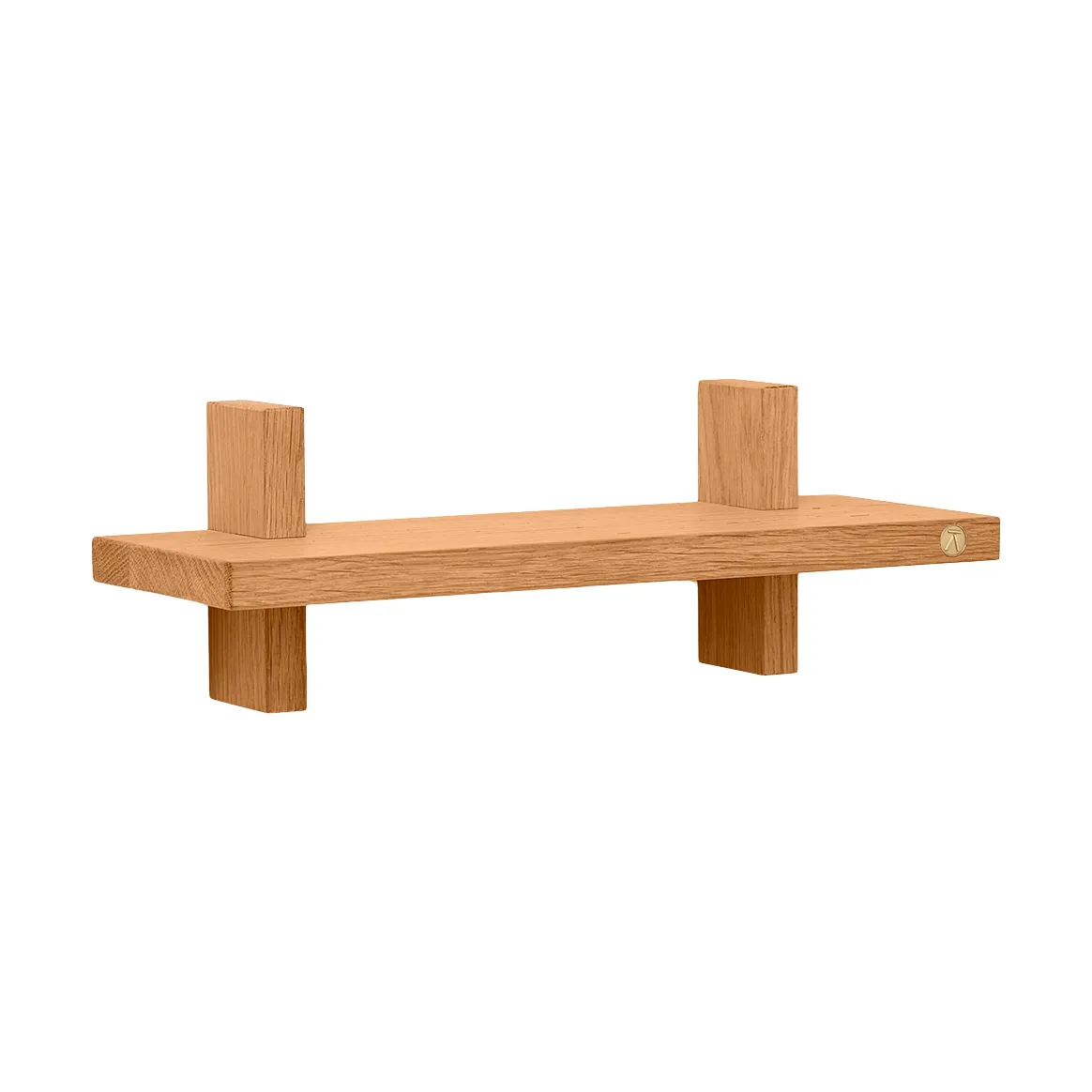 Treat væghylde single, Oiled Natural Oak, 34×12×11,2 cm Andersen Furniture