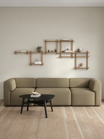 Treat væghylde single - Oiled Nature Oak, 50×12×11,2 cm - Andersen Furniture