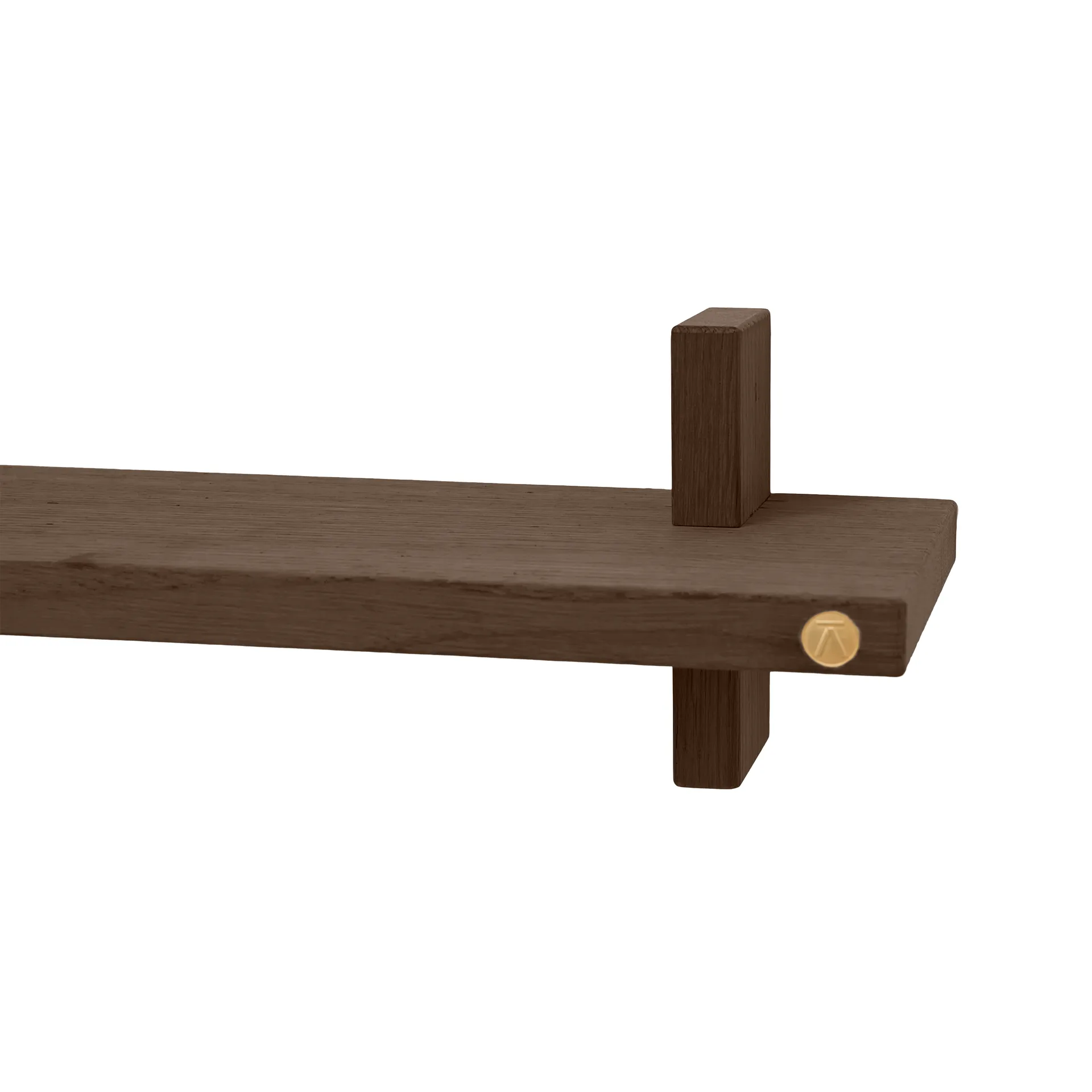 Treat væghylde single, Smoked Oiled Oak, 50×12×11,2 cm Andersen Furniture